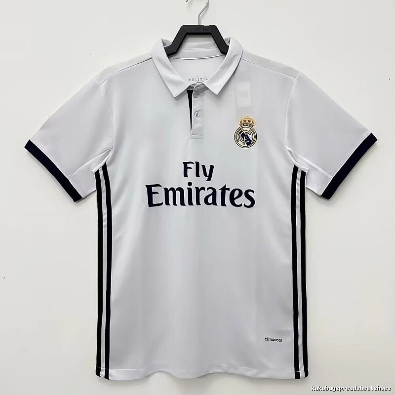 Real Madrid Casual Retro Teka soccer jersey White Retro Football for Comfortable Styling