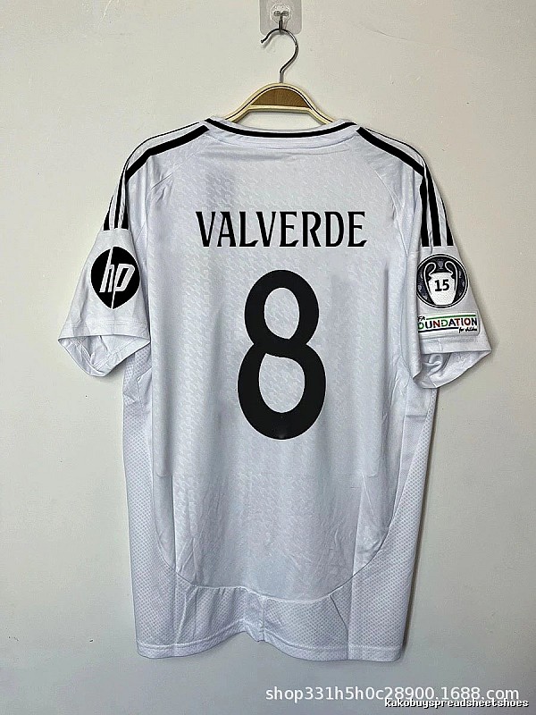 Real Madrid Lightweight Bellingham #5 soccer jersey White Real Madrid for Trend Styling