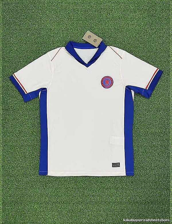 Real Madrid Summer Home soccer jersey White Real Madrid with Bold Graphic