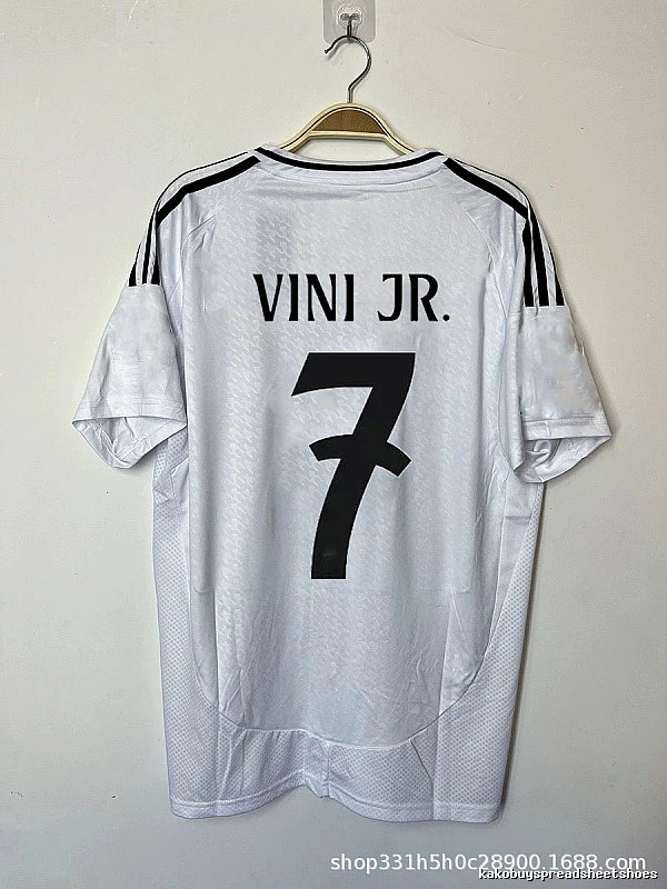 Real Madrid Travel Bellingham #5 soccer jersey White Real Madrid with Modern Look
