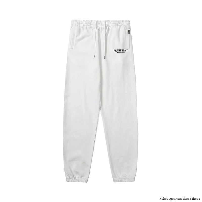 REPRESENT Basic White Sweatpants
