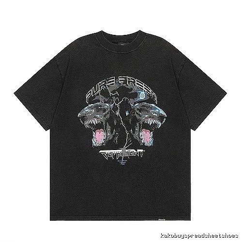 Represent Black Style 812 Owners Club T-Shirt Visual Accent Logo