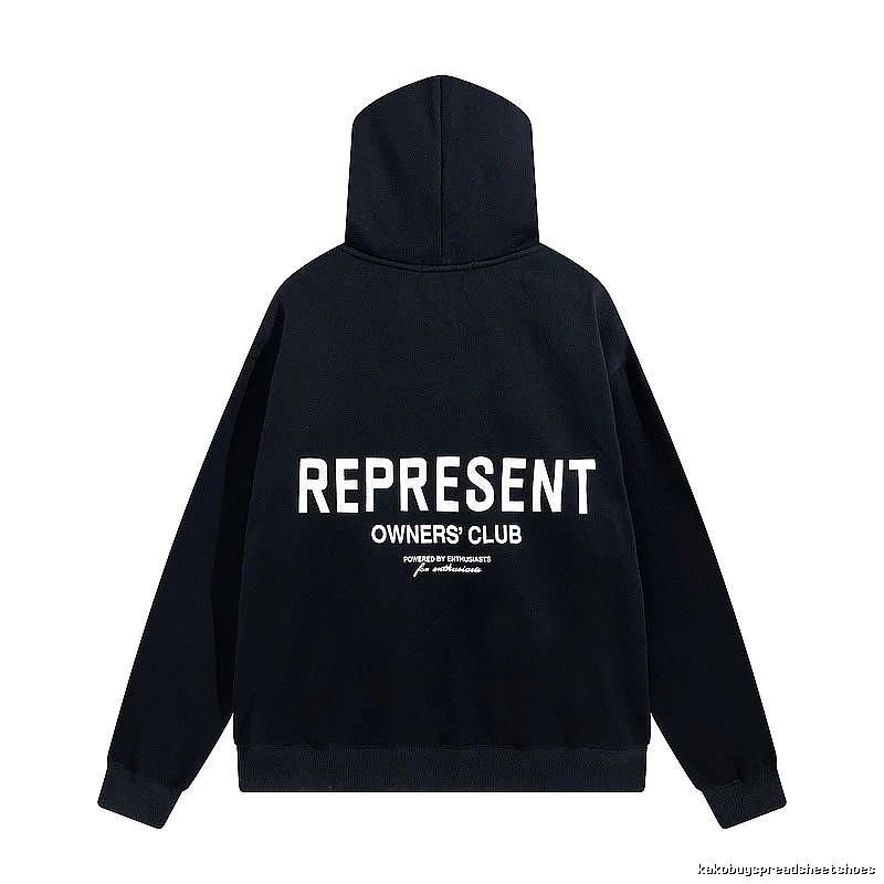 Represent Classic Owners Club hoodie Navy Large Represent for Daily Styling