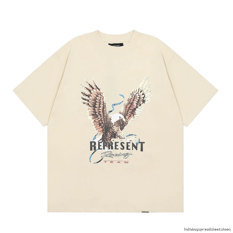 Represent Flying Eagle Vintage Beige T-Shirt