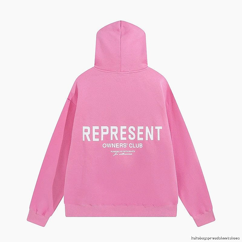 Represent Streetwear Owners Club hoodie Navy Large Represent with Logo Accent