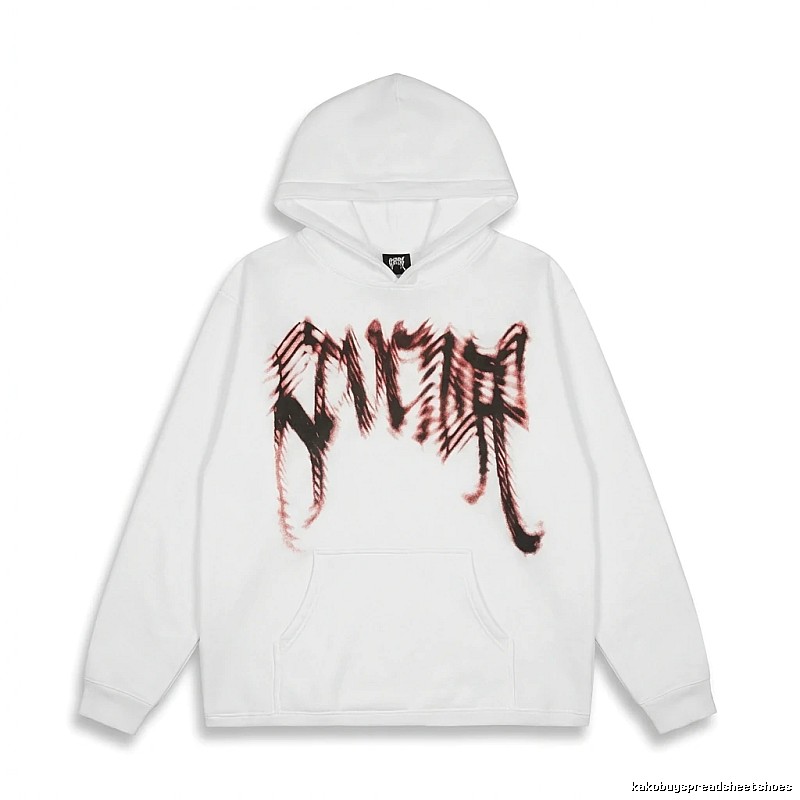 Revenge Gothic Style White Hoodie
