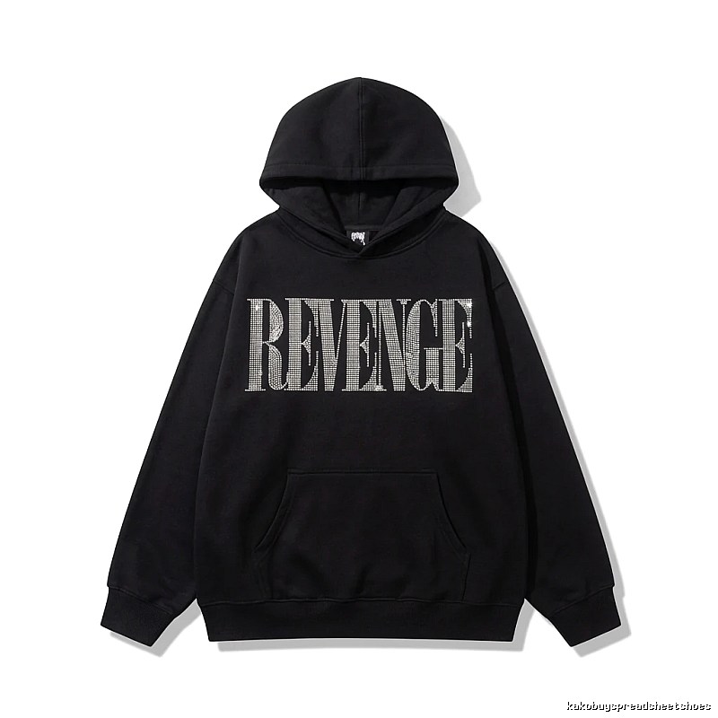 Revenge Letter Wind Black Hoodie