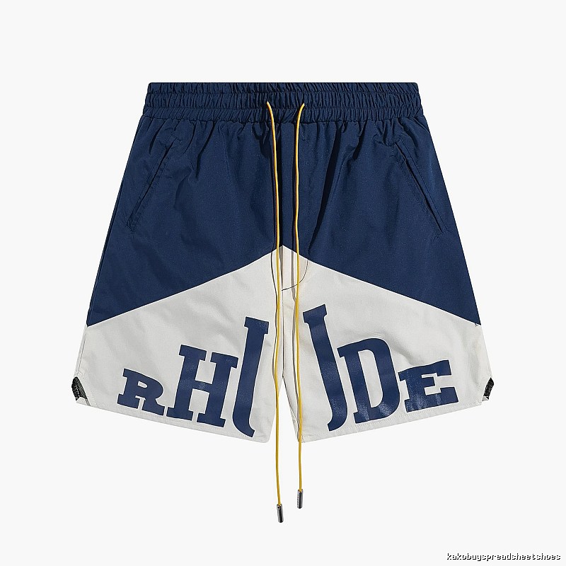 RHUDE Color - Blocking Sports Shorts