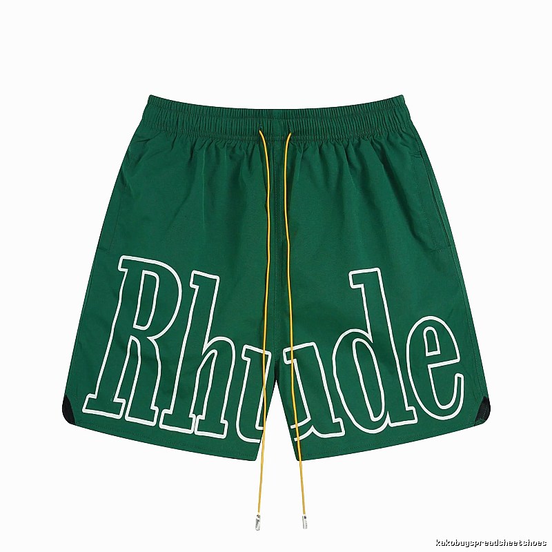 RHUDE letter trendy brand style shorts