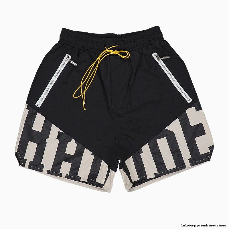 RHUDE letter trendy brand style shorts