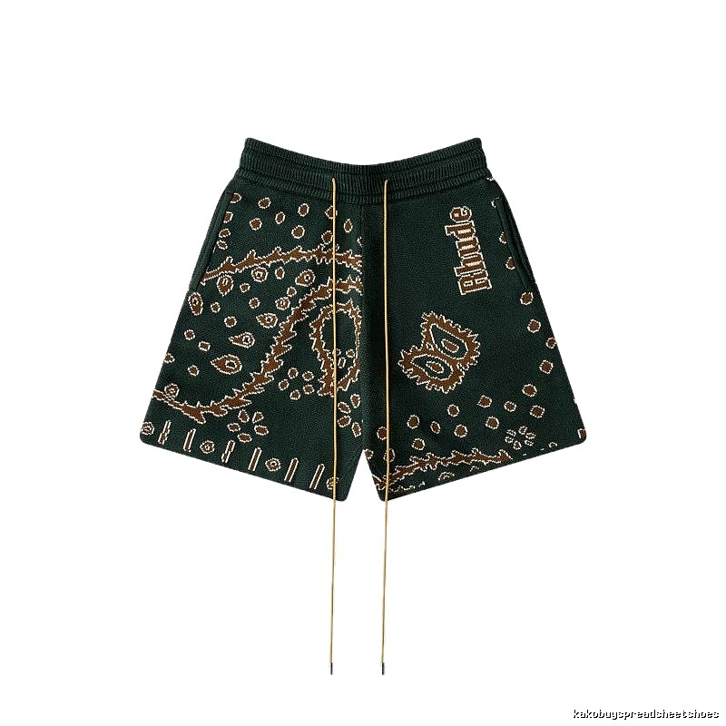 RHUDE Retro Paisley Shorts