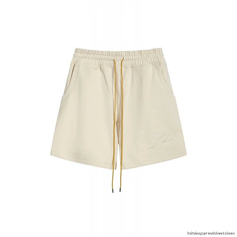 RHUDE's simple and casual style off-white shorts
