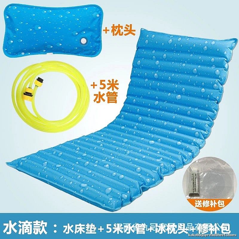 Sofa Cooling Gadget Cooling Sleeping Mat 160 x 50 cm Water-drop Pattern