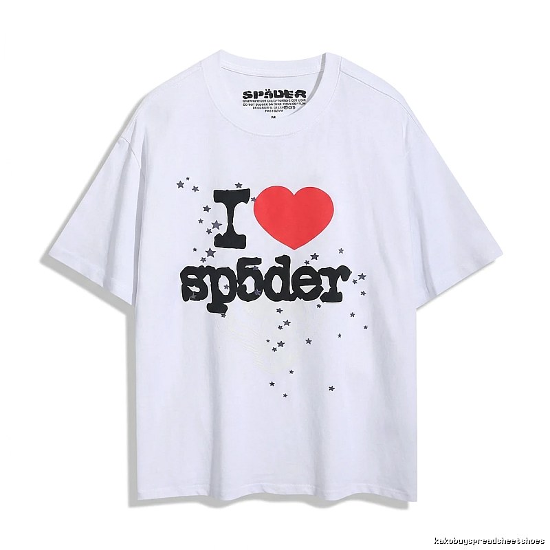 Sp5der Love Star Style White T-shirt