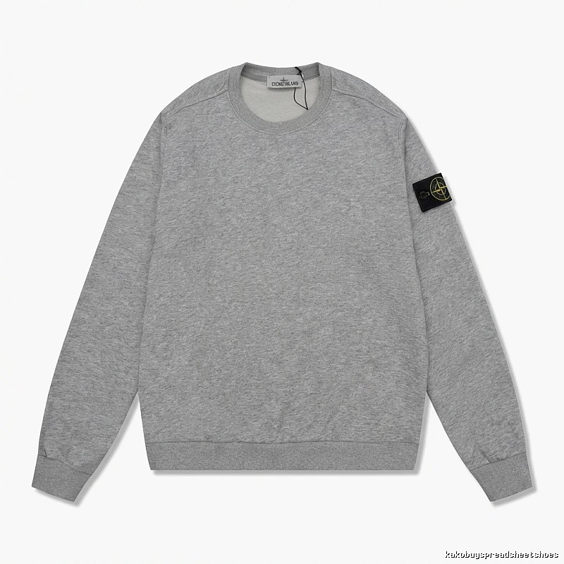 Stone Island basic grey sweatshirt