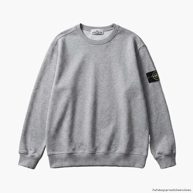 Stone Island basic grey sweatshirt