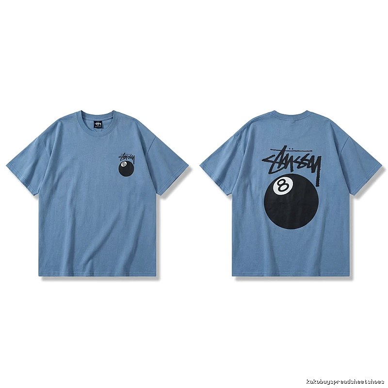 Stussy 8-ball blue T-shirt