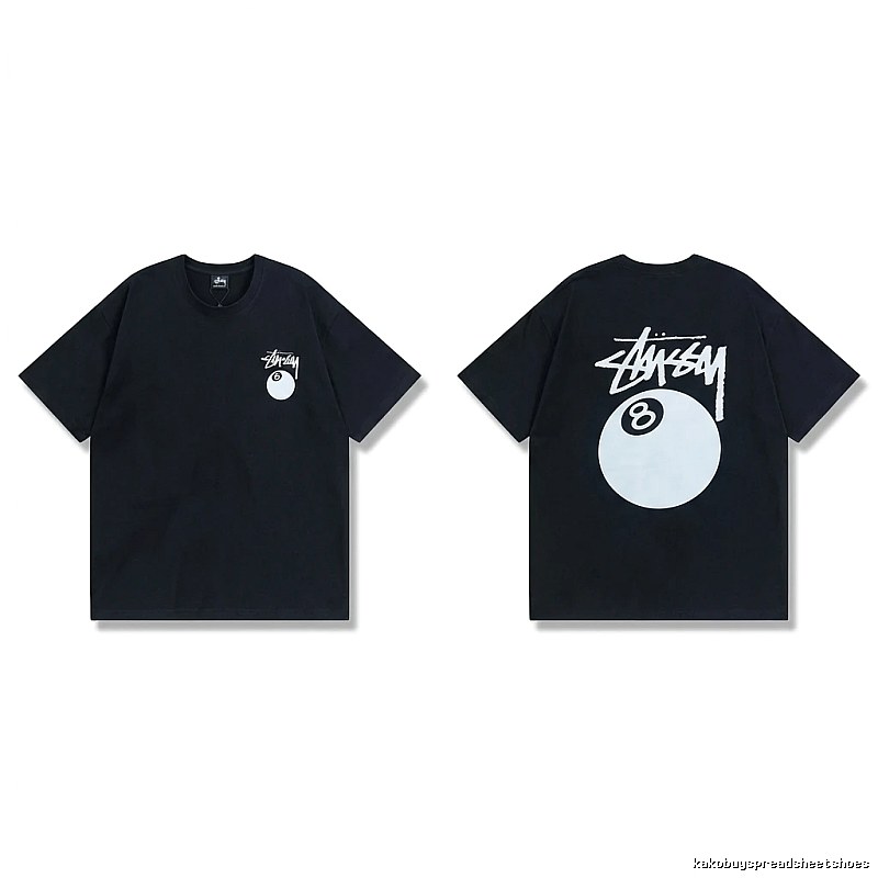 Stussy 8-Ball Series Black T-shirt