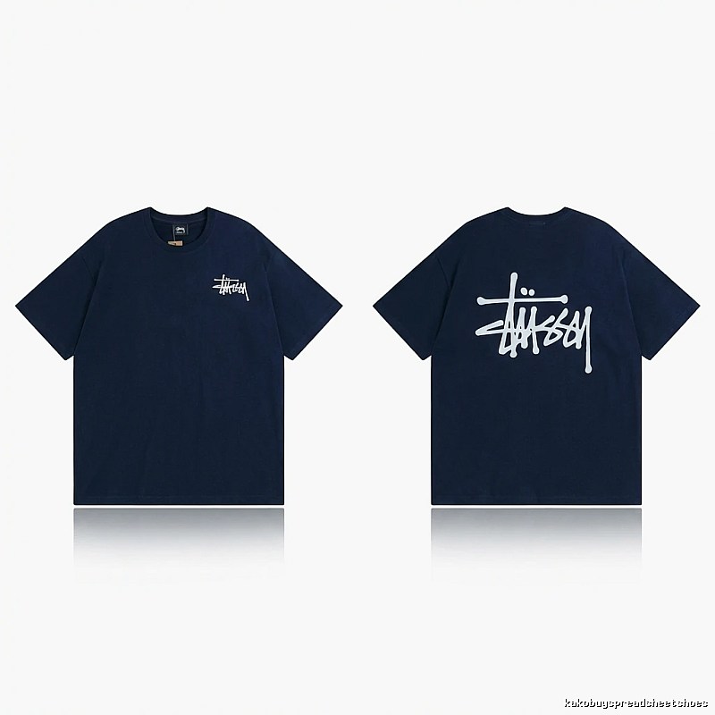 Stussy basic style minimalist T-shirt