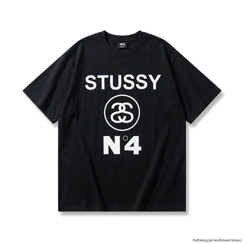 Stussy classic style black T-shirt