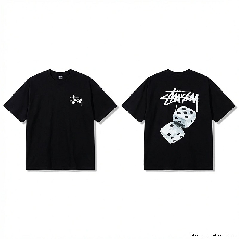 Stussy Dice Style Black T-shirt