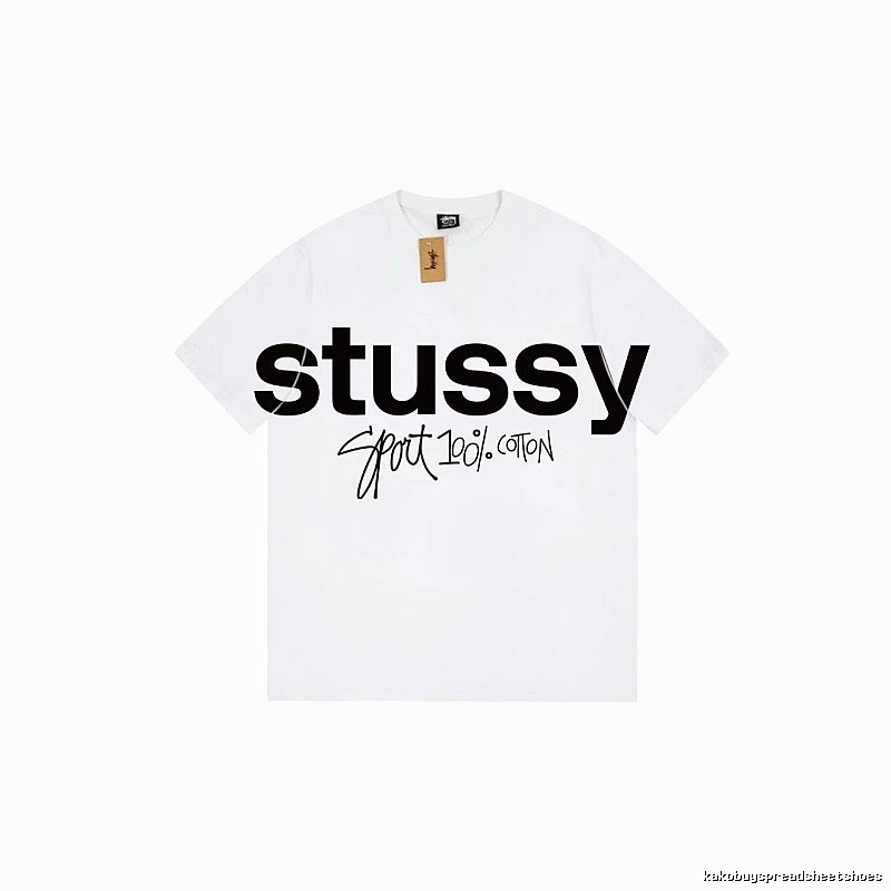 Stussy Gift Ready Graphic T-shirt Black White Stussy with Standout Detail