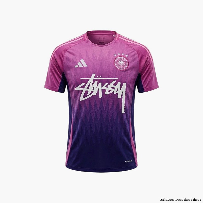 Stussy Gradient Style Pink-Purple T-shirt
