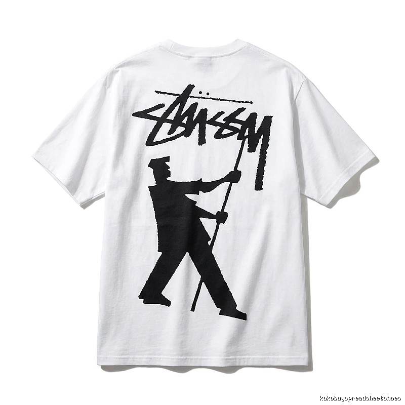Stussy Graffiti Style White T-shirt