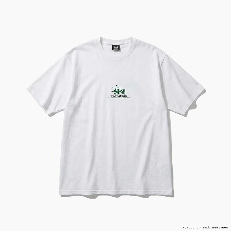 Stussy International Series Simple White T-shirt