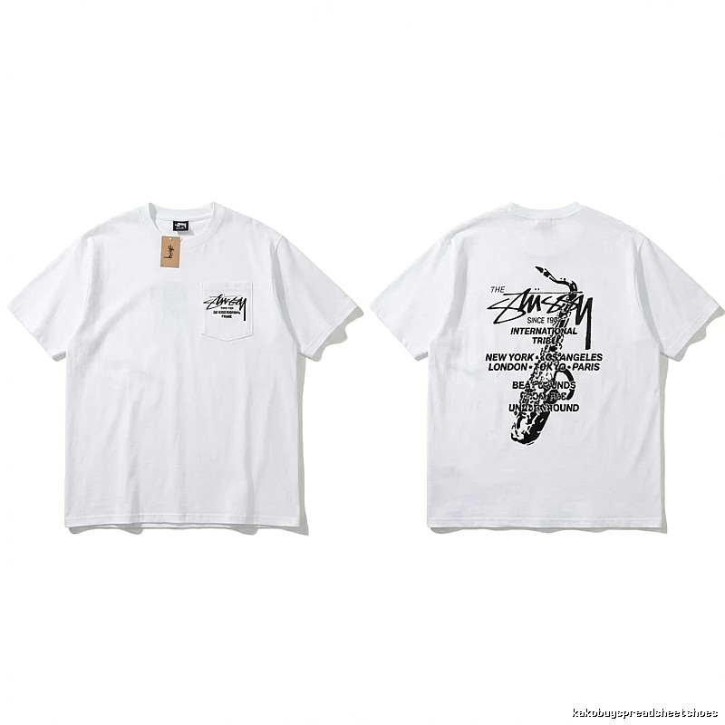 Stussy International Series Simple White T-shirt