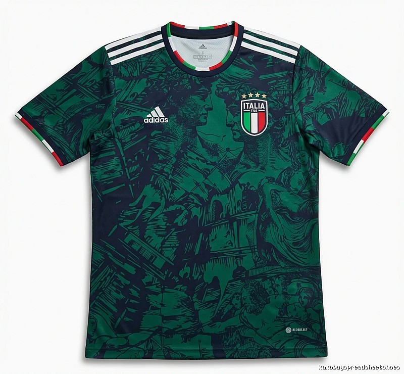 Stussy Italian retro style green T-shirt