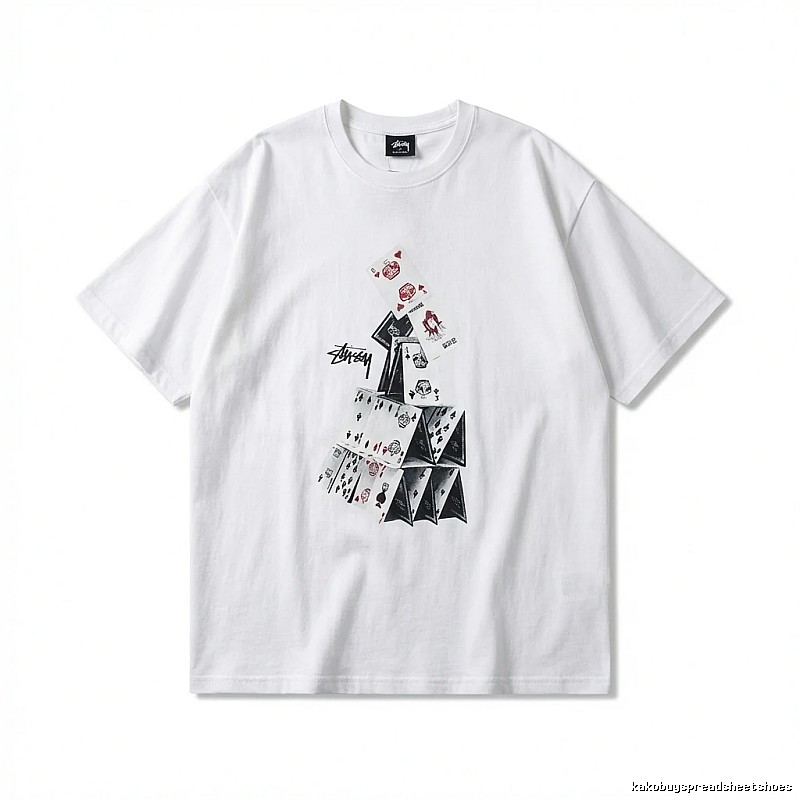 Stussy Playing Card Series White T-shirt