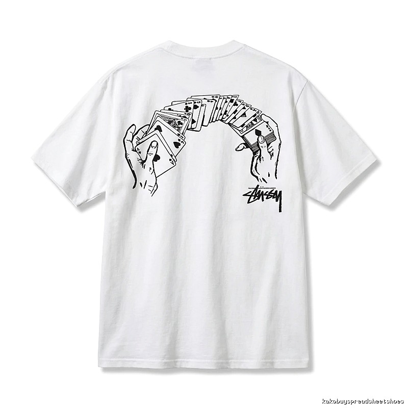 Stussy Poker Print Style T-shirt