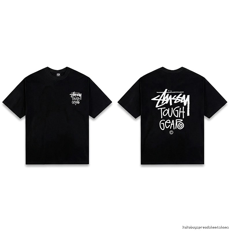Stussy trendy and cool style black T-shirt