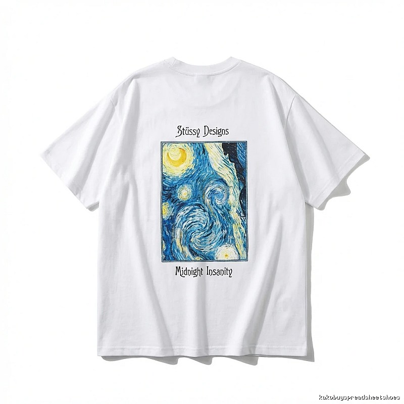Stussy Van Gogh Series White T-shirt