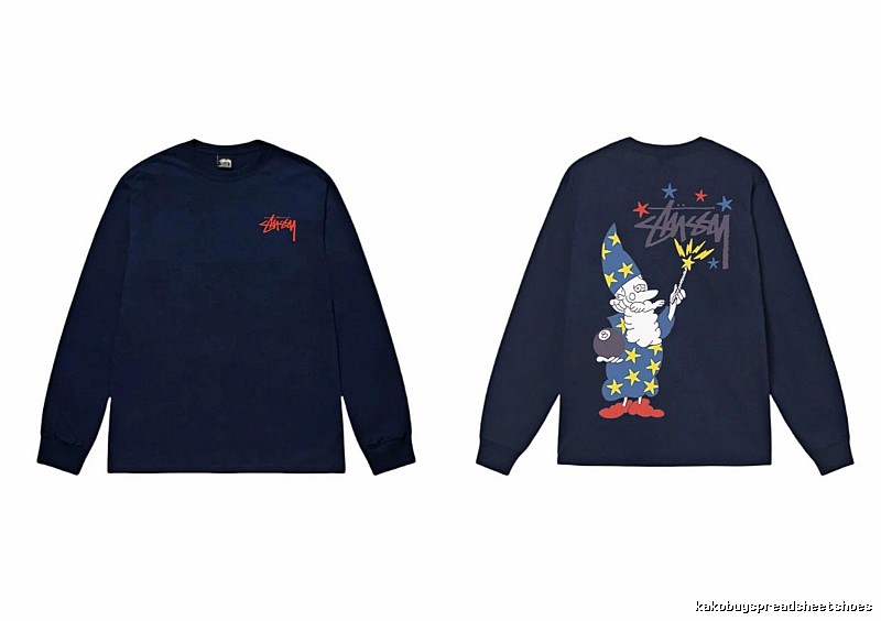 Stussy Wizard Series Dark Style Long-sleeve