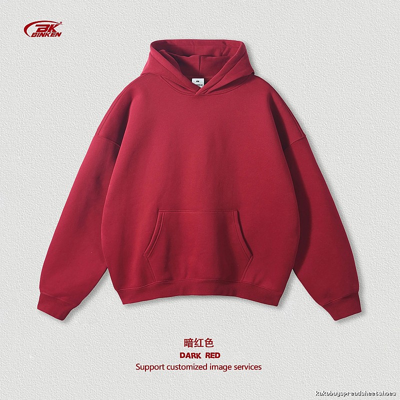 Summer Pullover hoodie Navy Blank Kangaroo with Bold Graphic