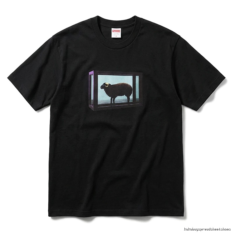 Supreme Art Style Black T-shirt