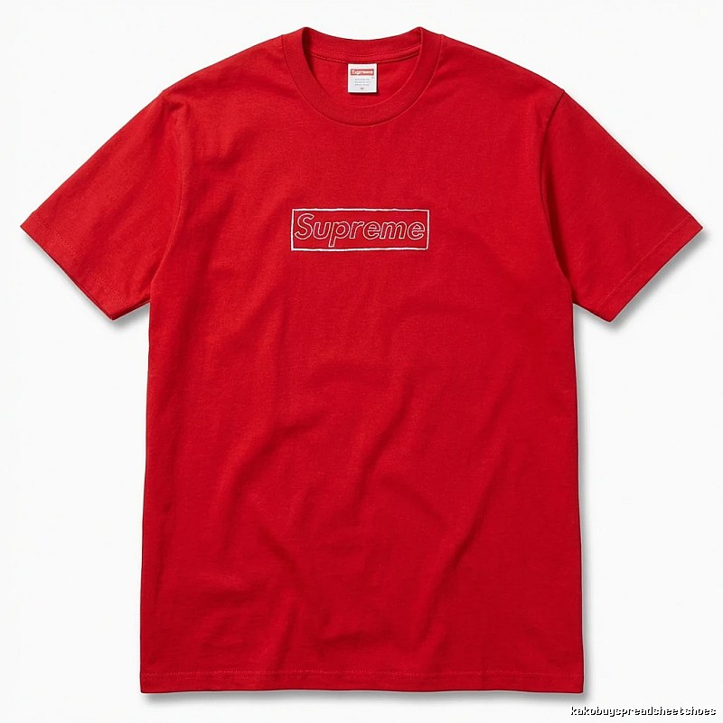 Supreme basic red T-shirt