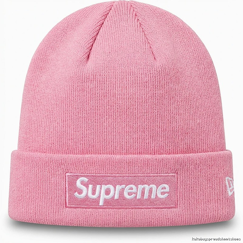Supreme basic style pink cold hat