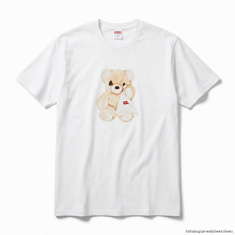 Supreme Bear Trend Brand White T-shirt