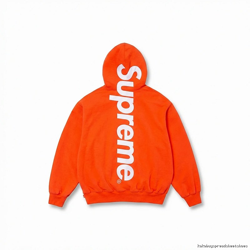Supreme classic orange hoodie
