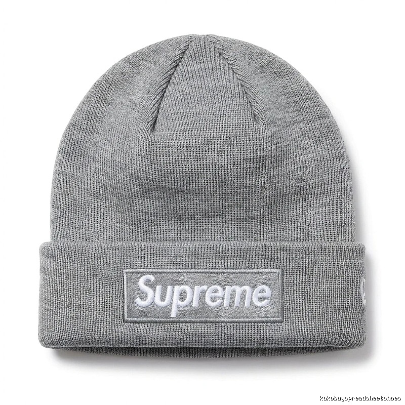 Supreme minimalist style grey hat