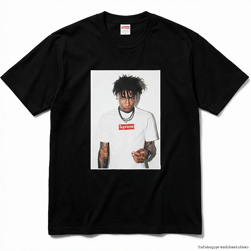 Supreme Portrait Style Black T-shirt