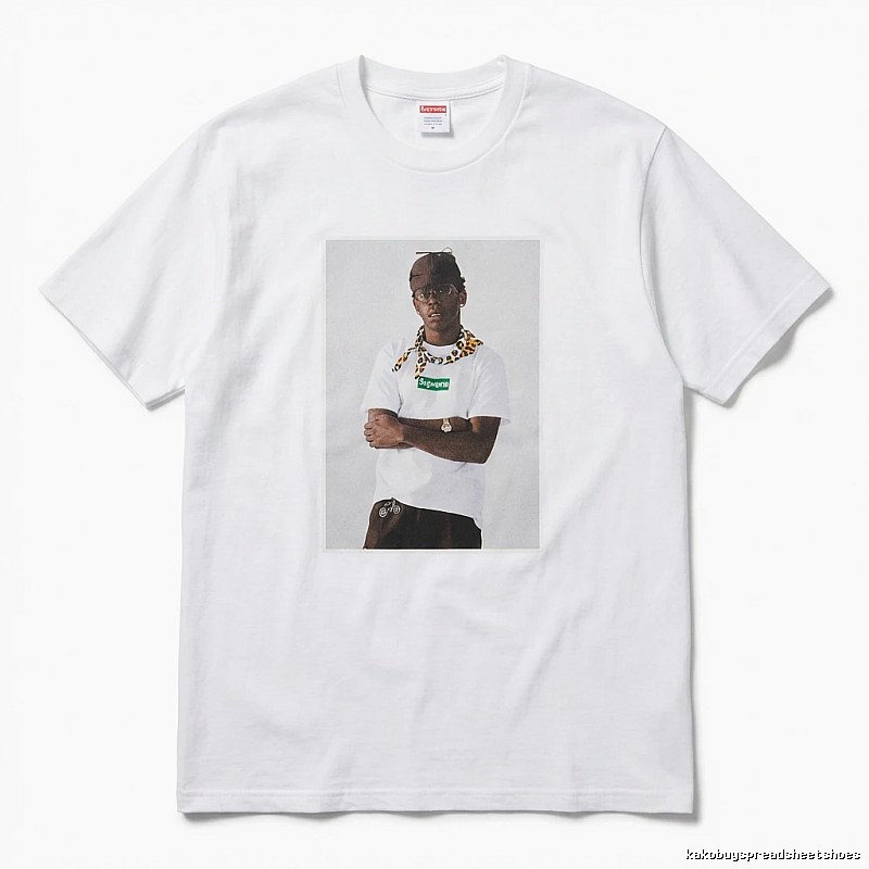 Supreme Portrait Style White T-shirt