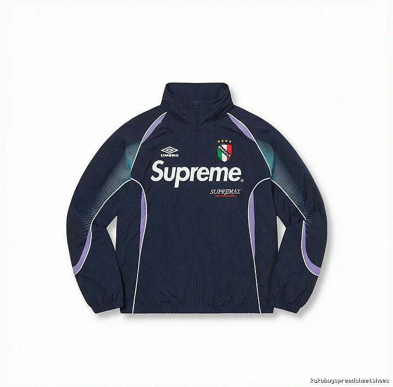 Supreme sporty dark blue jacket