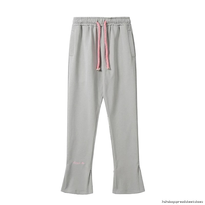SynaWorld Casual Light Gray Long Pants