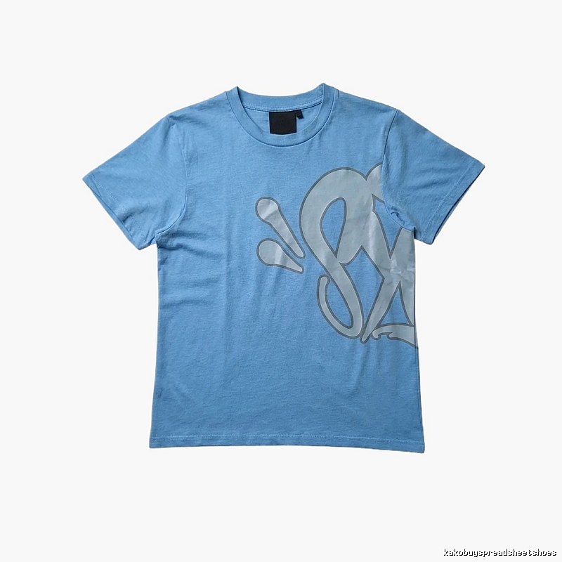 SynaWorld Graffiti-style Blue T-shirt