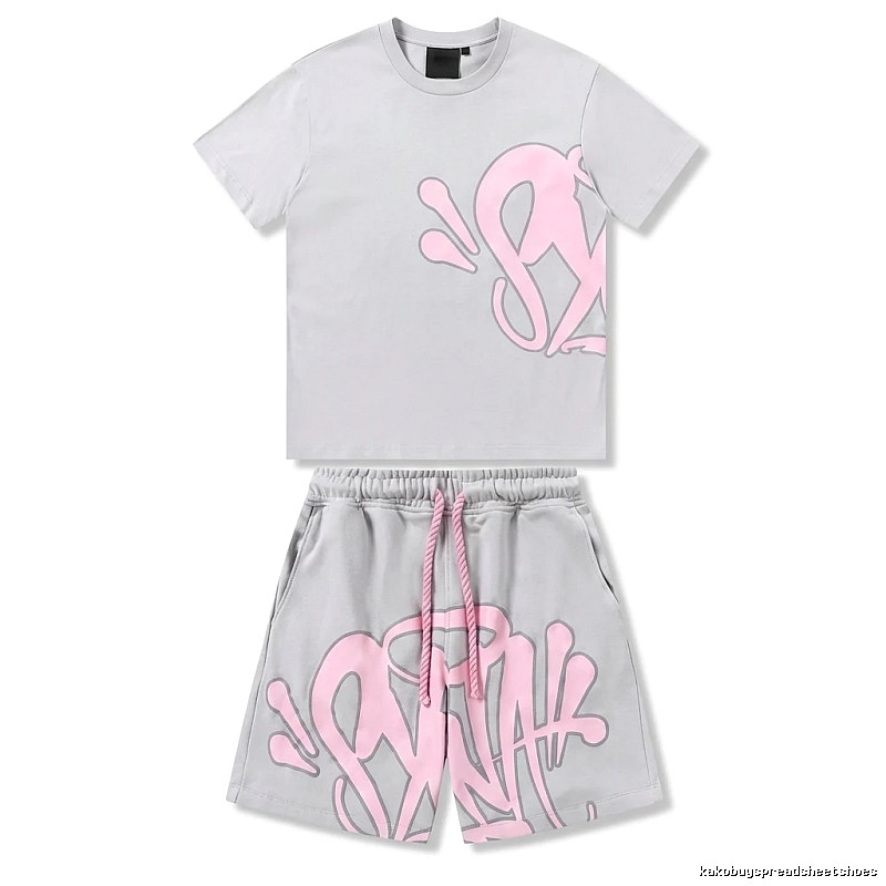 SynaWorld Graffiti Style Gray-Pink Set