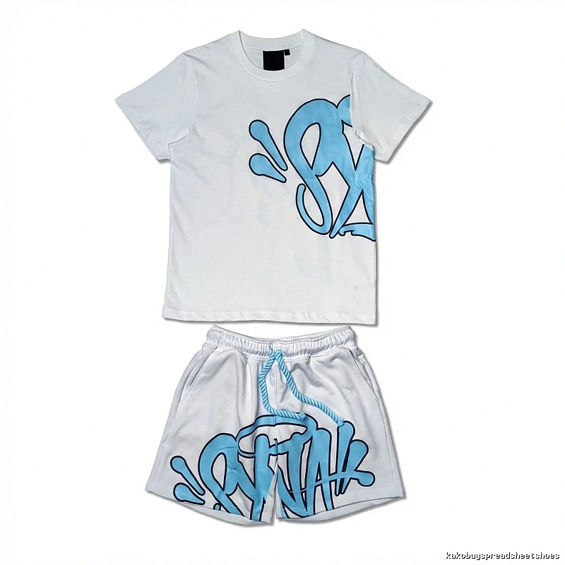 SynaWorld Graffiti-style White T-shirt